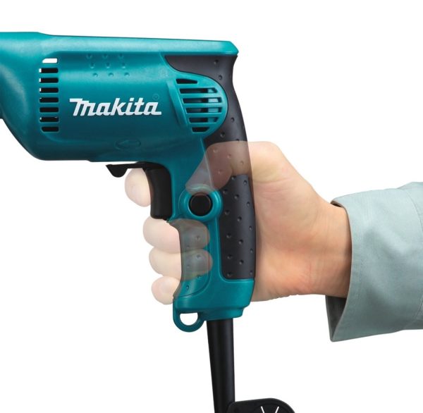 Taladro Eléctrico Makita 6413 10mm 220V 450W con mandril cierre rápido autoajustable - Imagen 2