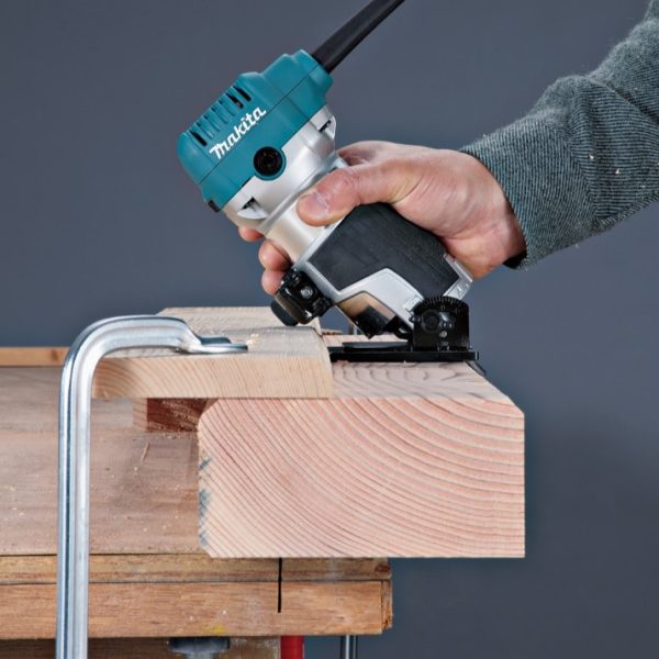 Base inclinable Makita 198987-9 Angulos 30° a 45° para Fresadora Recortadora Router Makita - Imagen 4