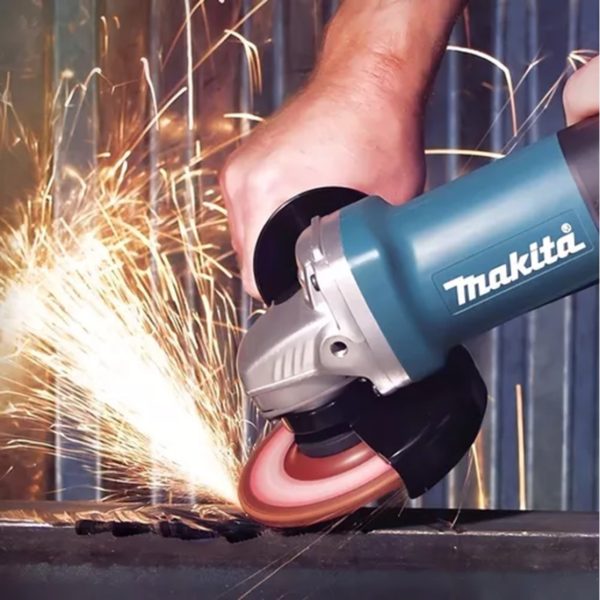 Amoladora Angular Eléctrica Makita 9557HPG 115mm(4-1/2”) 840W 220V con Interruptor paleta - Imagen 4