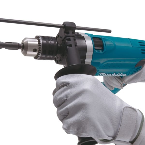 Taladro con Percutor Eléctrico Makita HP1630 13mm 220V 710W con mandril con llave - Imagen 4