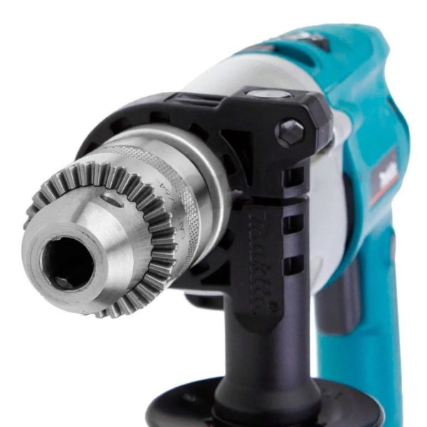 Taladro con Percutor Eléctrico Makita HP2070 13mm 1010W 220v con 2 Velocidades mecánicas con Mandril con llave - Imagen 6
