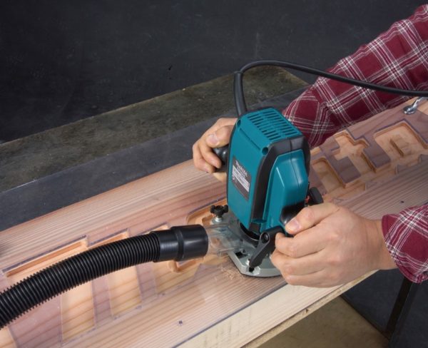 Fresadora Rebajadora Router Eléctrica Makita RP0900 900W 220V 9.52mm(3/8″) - Imagen 6