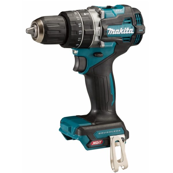 Taladro con Percutor Atornillador Inalámbrico a Batería 40V XGT Makita HP002GZ 13mm 64/30Nm (no incluye batería ni cargador)