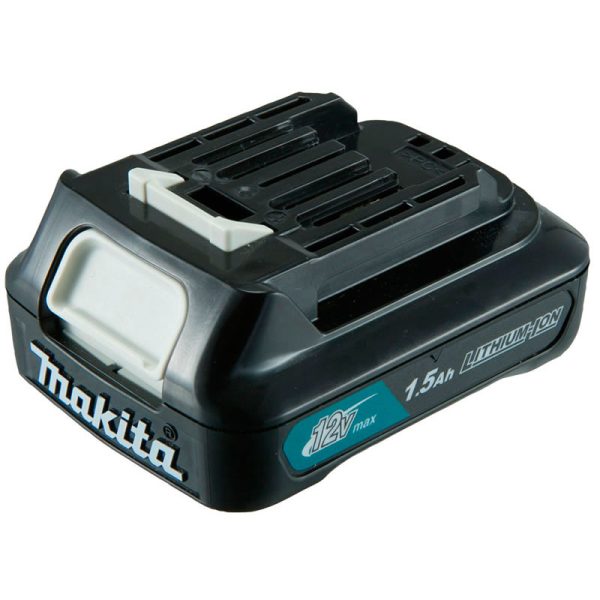 Taladro con Percutor Atornillador a Batería 12V Makita HP333DWYE (incluye 2 Baterías 1.5Ah y 1 cargador con maletín) - Imagen 3