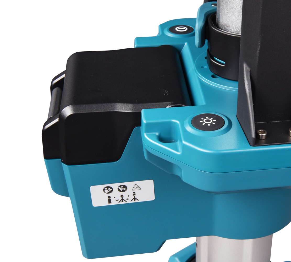 Torre trípode lámpara de luz iluminación led de trabajo a Batería 18V Makita DML814 (no incluye batería ni cargador) - Imagen 13