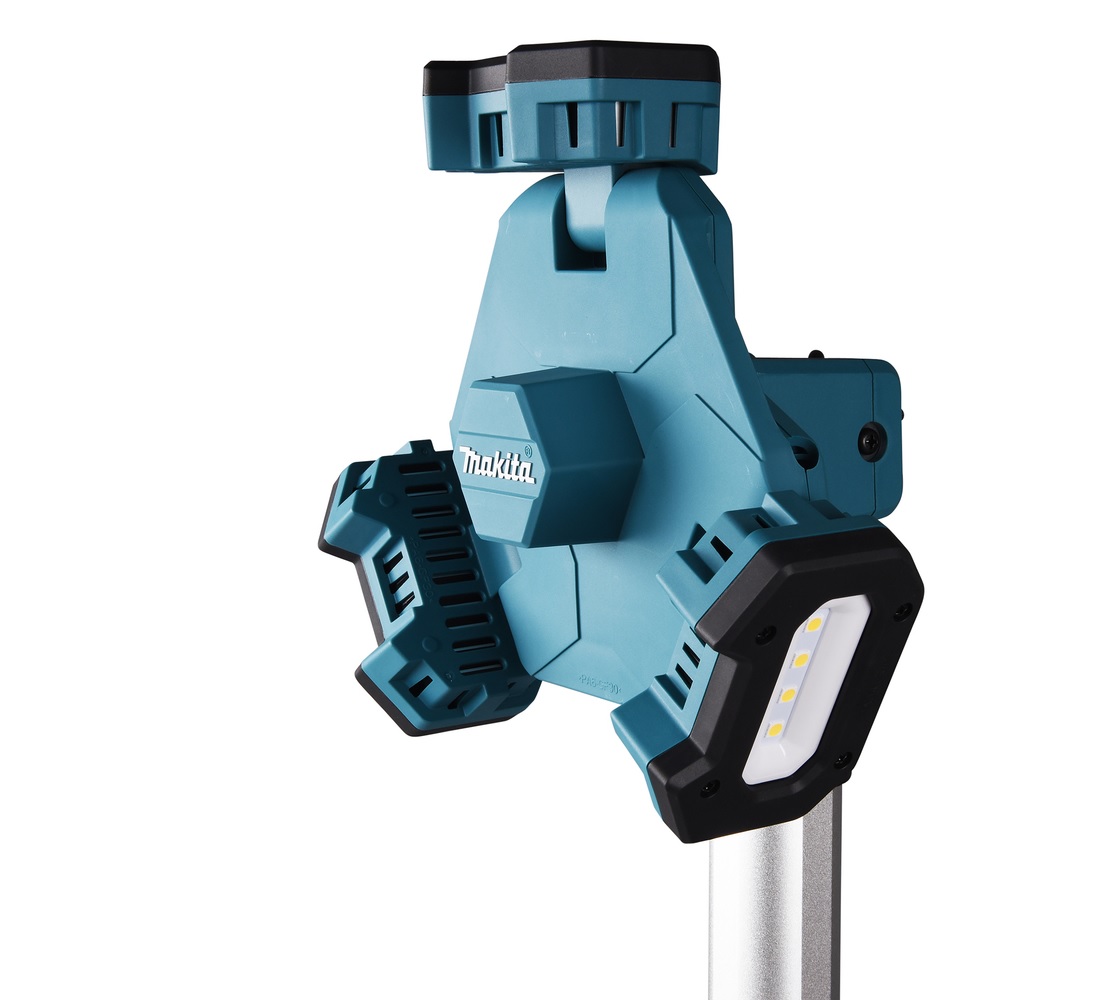 Torre trípode lámpara de luz iluminación led de trabajo a Batería 18V Makita DML814 (no incluye batería ni cargador) - Imagen 5