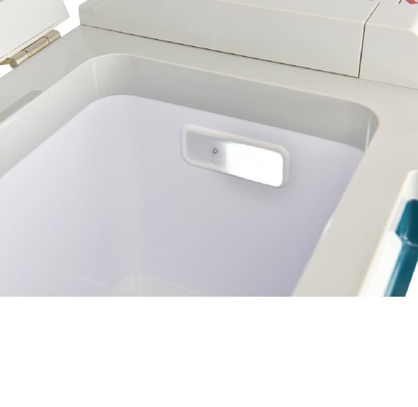 Conservadora Frio/Calor a Batería 40V 18V o Eléctrica 220V o CC 12v/24v Makita CW001GZ 20Litros (no incluye batería ni cargador) - Imagen 11