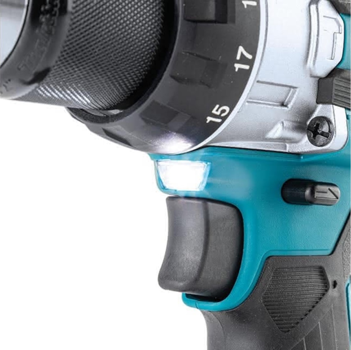 Taladro con Percutor Atornillador a Batería 18V Makita DHP489Z 13mm 73/40Nm (no incluye batería ni cargador) - Imagen 4