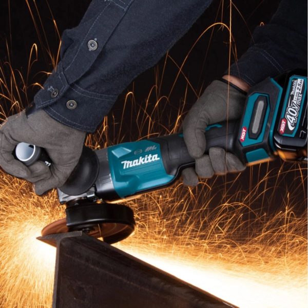 Amoladora Angular a Batería 40V Makita GA012GZ 115mm(4-1/2”) Gatillo Tipo Paleta con Freno eléctrico (no incluye batería, ni cargador) - Imagen 5