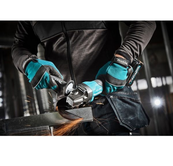 Amoladora Angular a Batería 40V Makita GA028GZ 115mm(4-1/2”) Gatillo Tipo Paleta Velocidad Variable Freno eléctrico (no incluye batería, ni cargador) - Imagen 4