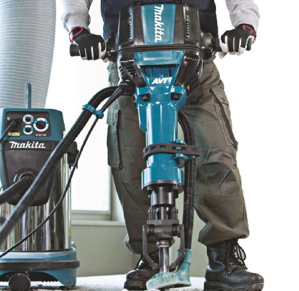 Martillo Demoledor Eléctrico Makita HM1812 con AVT 72.8J 31.3kg Rompe Pavimentos - Imagen 4