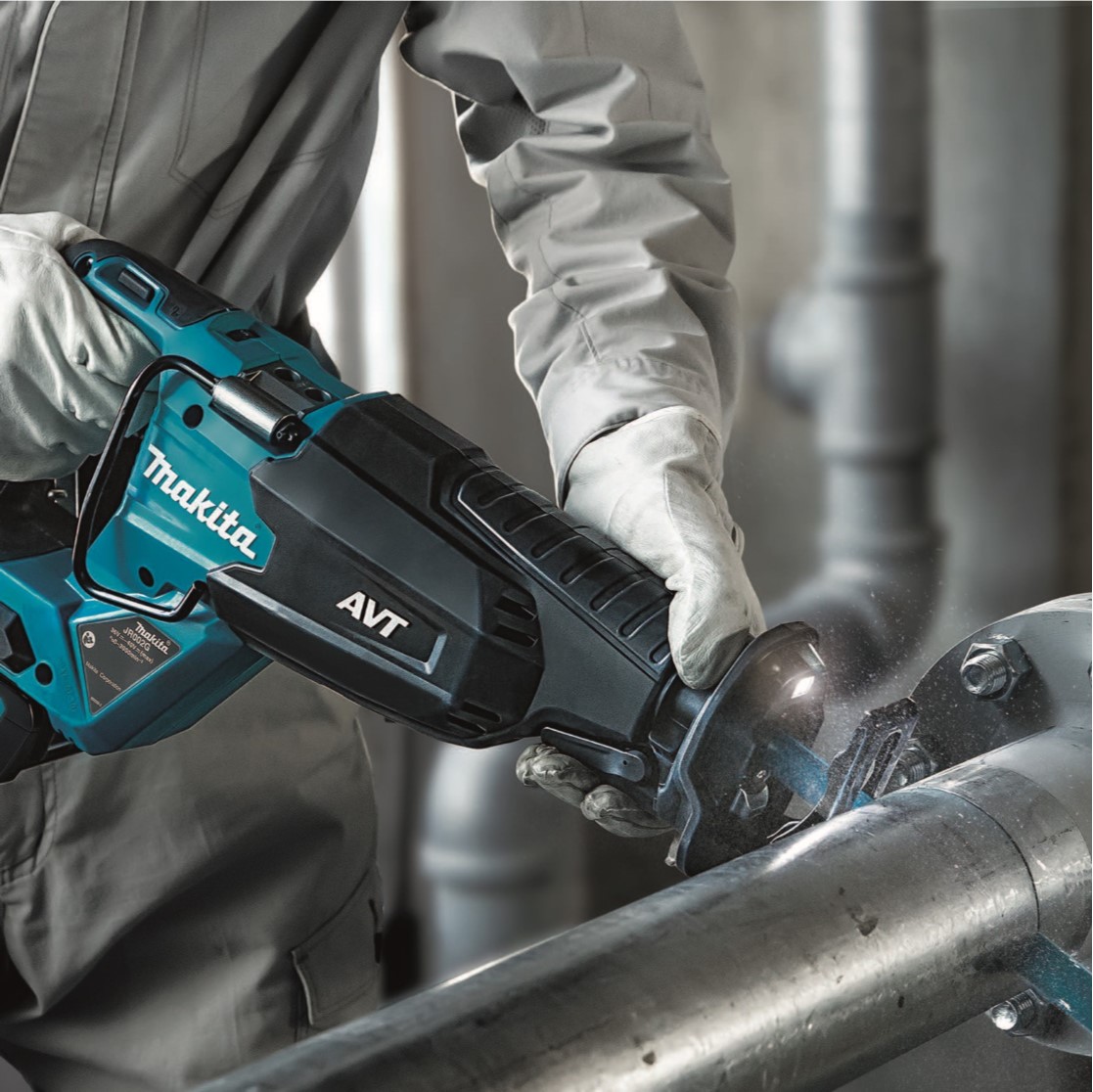 Sierra Sable Reciproca a Batería 40V Makita JR002GZ con AVT (no incluye batería ni cargador) - Imagen 16