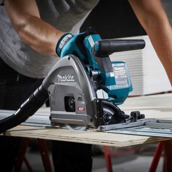 Sierra Circular de Incisión a Batería 40V Makita SP001GZ 165mm 4900rpm (no incluye batería, ni cargador) - Imagen 9
