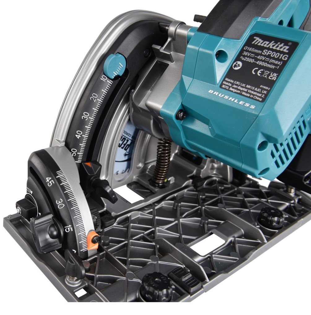 Sierra Circular de Incisión a Batería 40V Makita SP001GZ 165mm 4900rpm (no incluye batería, ni cargador) - Imagen 3