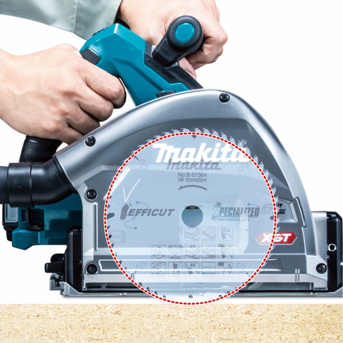 Sierra Circular de Incisión a Batería 40V Makita SP001GZ 165mm 4900rpm (no incluye batería, ni cargador) - Imagen 7