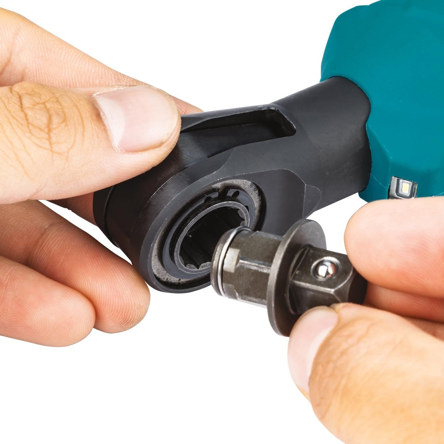 Llave de Trinquete crique catraca inalámbrica a Batería 18V Makita DWR180Z 3/8" 1/4" 47.5Nm (no incluye batería ni cargador) - Imagen 5