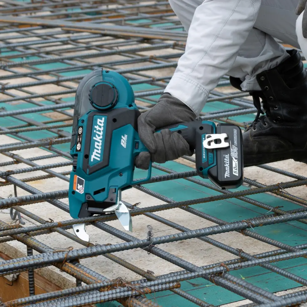 Amarradora Atadora de Alambre para varillas inalámbrica a Batería 18V Makita DTR181ZK 0.8mm con maletín (no incluye batería ni cargador) - Imagen 8